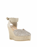 Manebí Womens Espadrilles Platinum