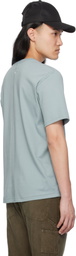 rag & bone Blue Pima Cotton T-shirt