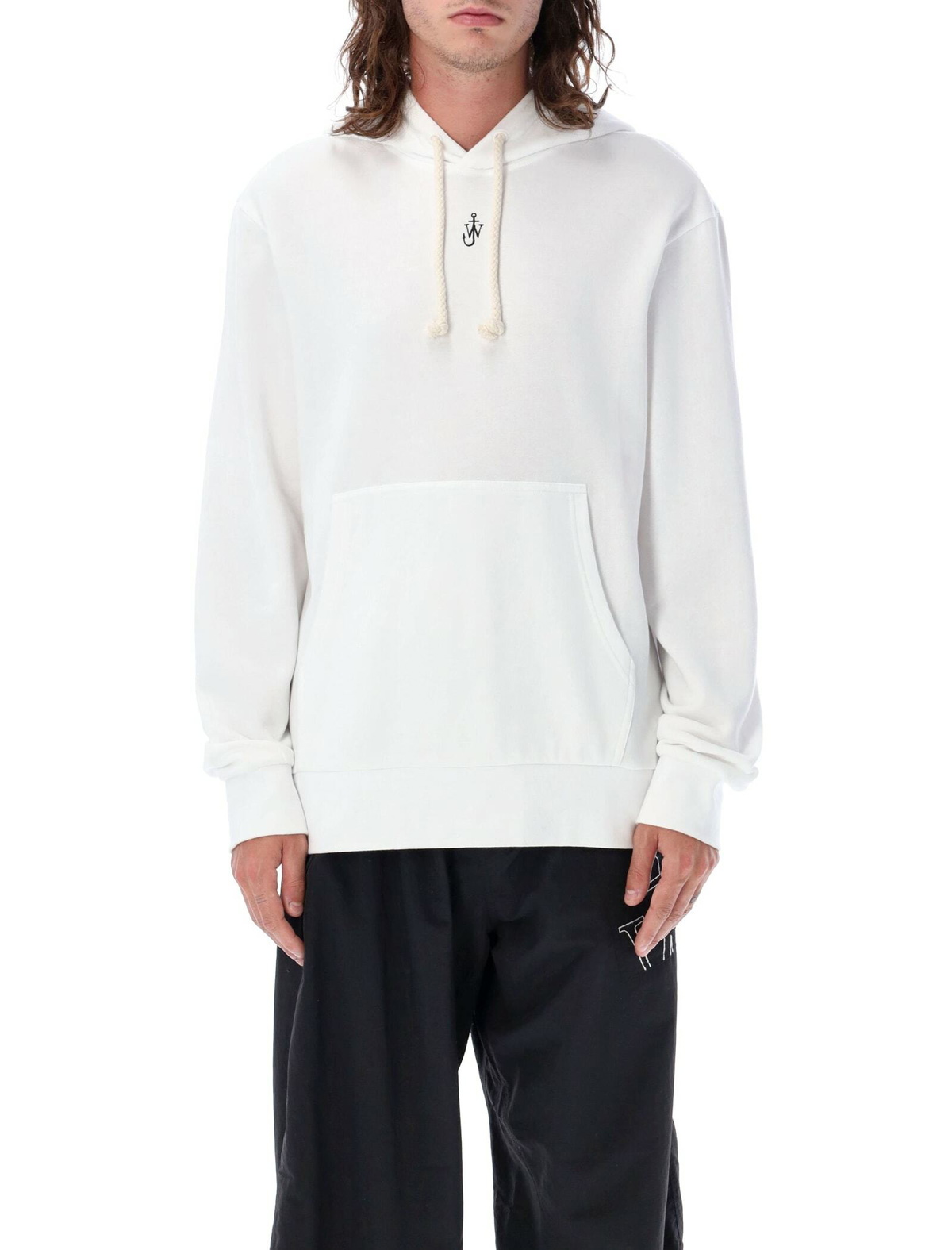 JW Anderson Black Canary Embroidered Hoodie JW Anderson