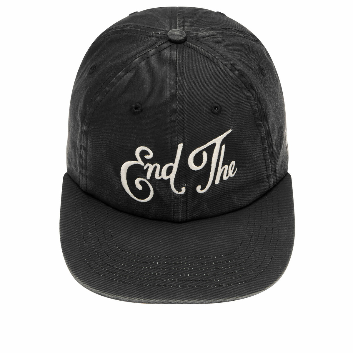 By Parra Men's End The 6 Panel Cap in Black 