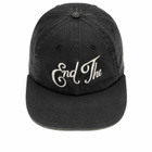 By Parra Men's End The 6 Panel Cap in Black 
