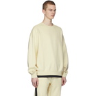 Essentials Off-White Fleece Sweatshirt