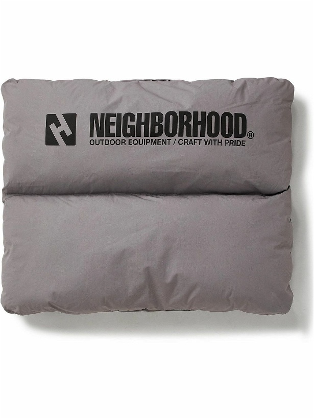 Photo: Neighborhood - GRIP SWANY Logo-Print Padded Cotton-Blend Sofa Cover