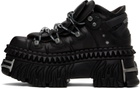 VETEMENTS Black New Rock Edition Platform Sneakers