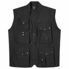 Needles Men's Field Vest in Black