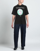 Msgm Mens T-shirt in Black