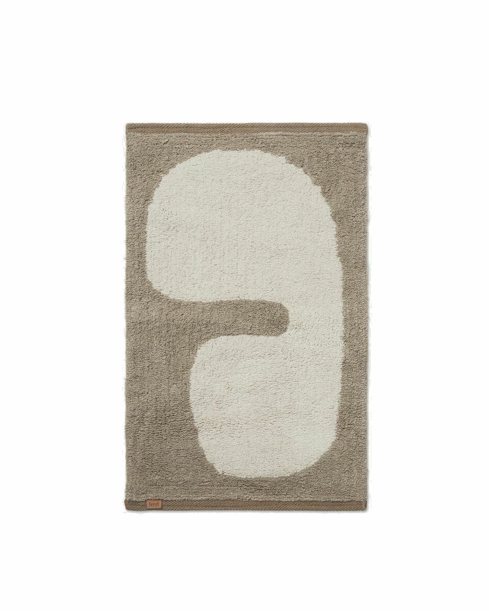 Photo: Ferm Living Lay Washable Mat Brown - Mens - Home Deco