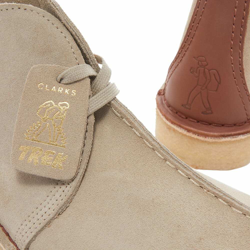 Clarks Men's Trek Hi 50th Anniversary in Sand Suede Clarks Originals