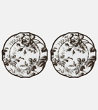 Gucci - Herbarium set of 2 accent plates