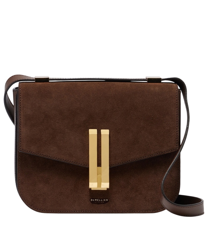 Photo: DeMellier Vancouver suede shoulder bag