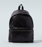 Saint Laurent Leather-trimmed backpack