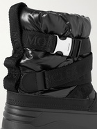 Moncler - Summus Webbing-Trimmed Nylon and Rubber Snow Boots - Black