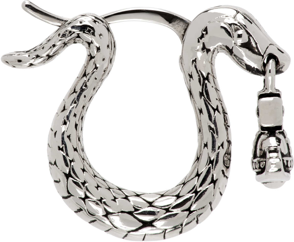Vivienne Westwood Silver Albane Small Single Earring