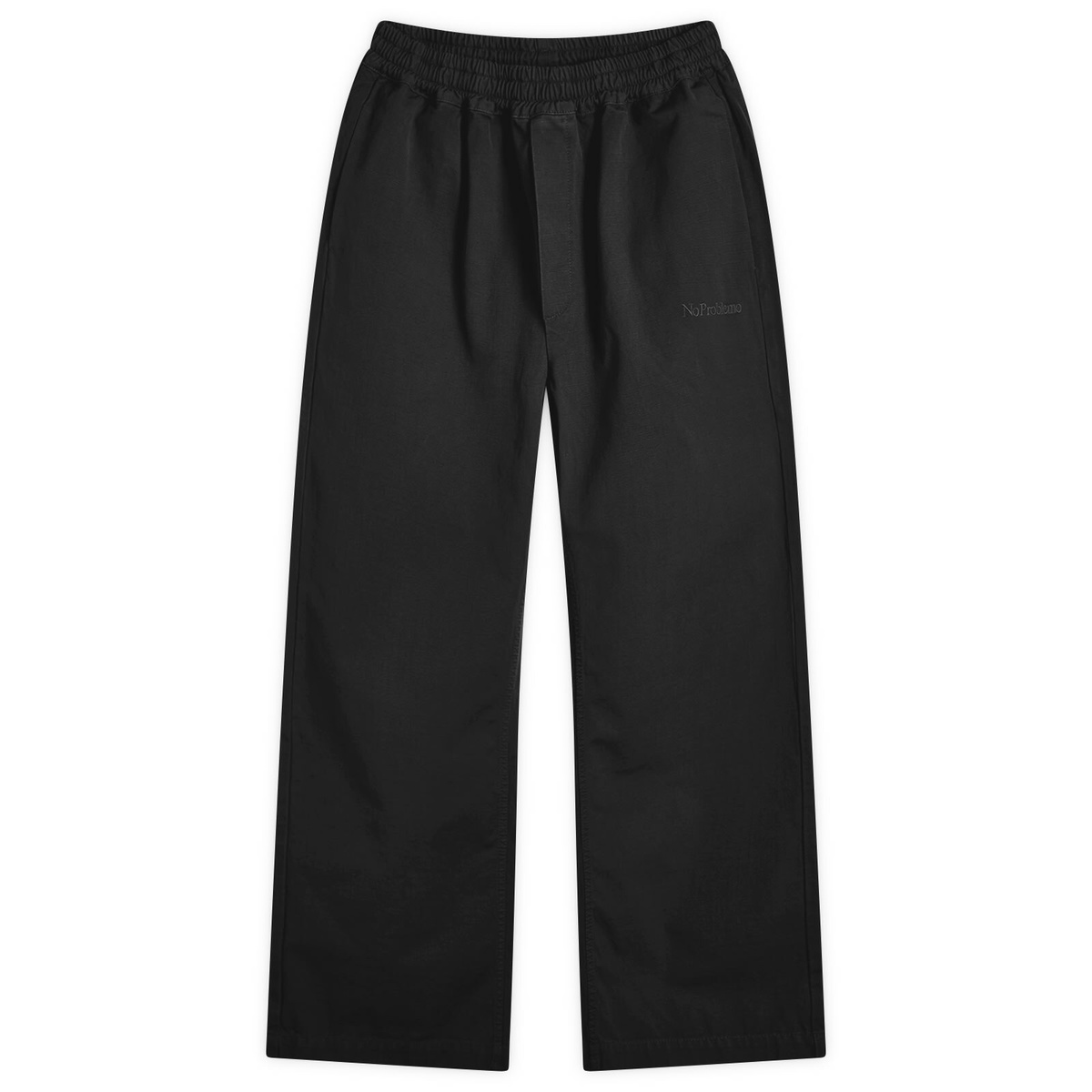 No Problemo Men's Mini Problemo Ripstop Work Pant in Black