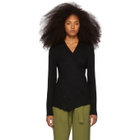Ports 1961 Black Wrap Cardigan