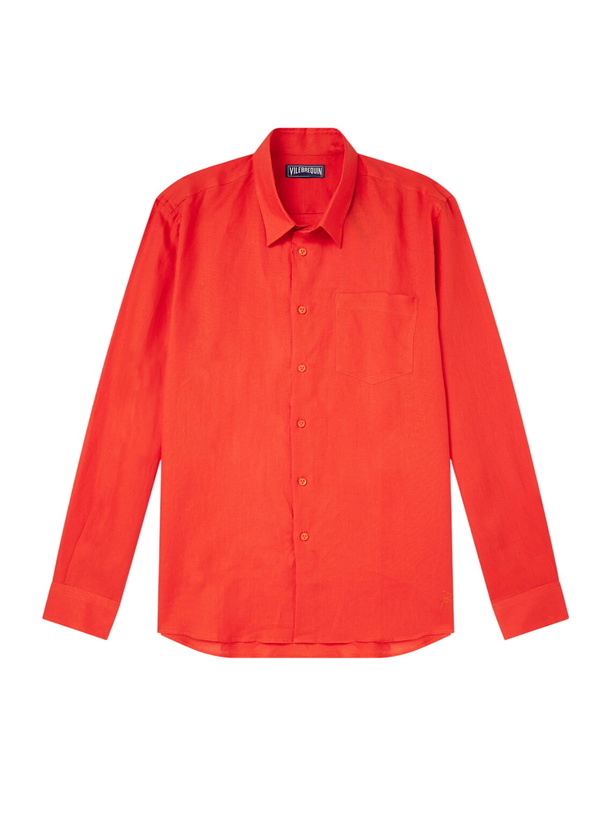 Photo: Vilebrequin - Caroubis Linen Shirt - Red