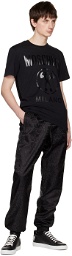 Moschino Black Double Question Mark T-Shirt