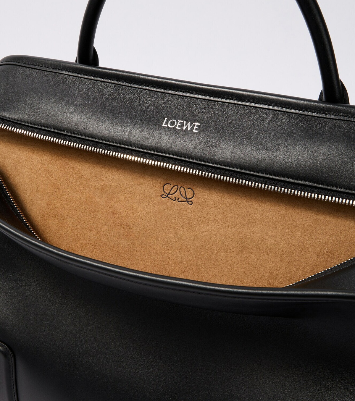 Loewe Amazona 180 XL leather top-handle bag