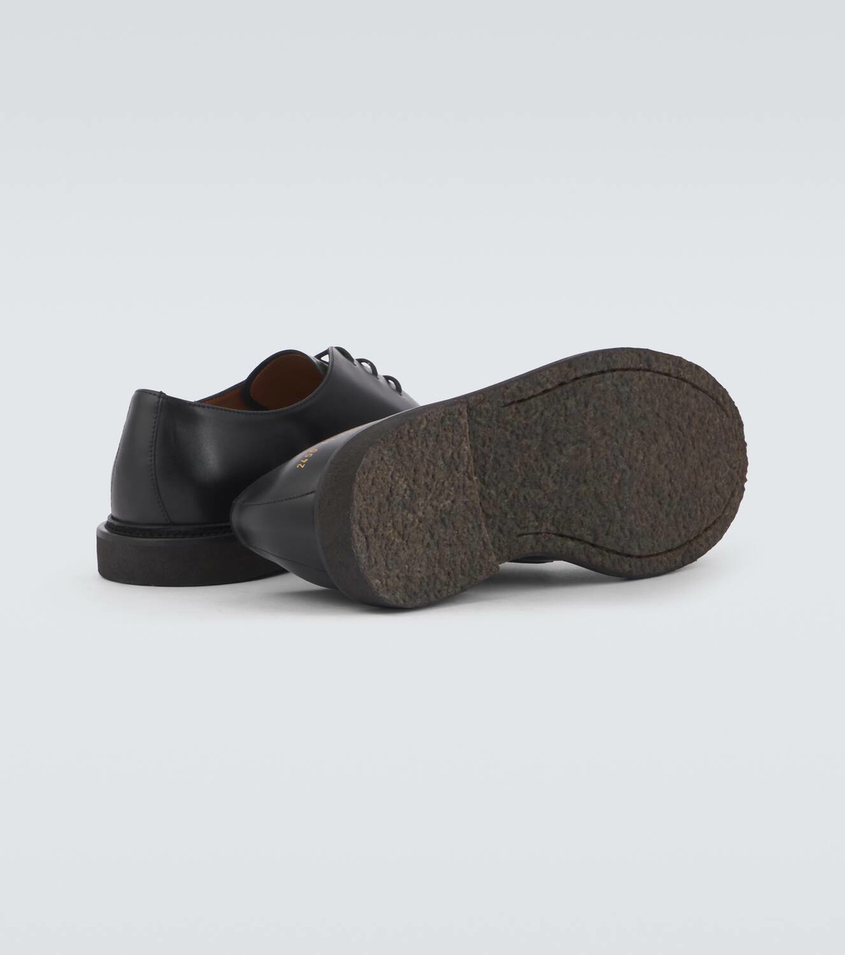 Common Projects Officers leather Derby shoes