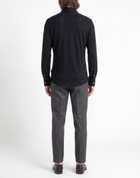 Isaia Mens Shirt in Black