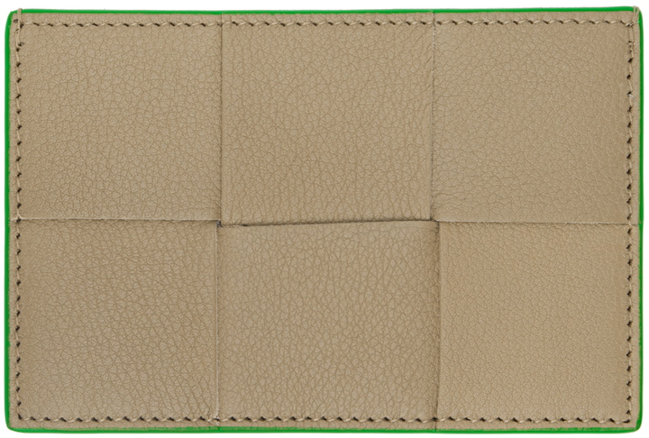 Photo: Bottega Veneta Taupe Credit Card Case