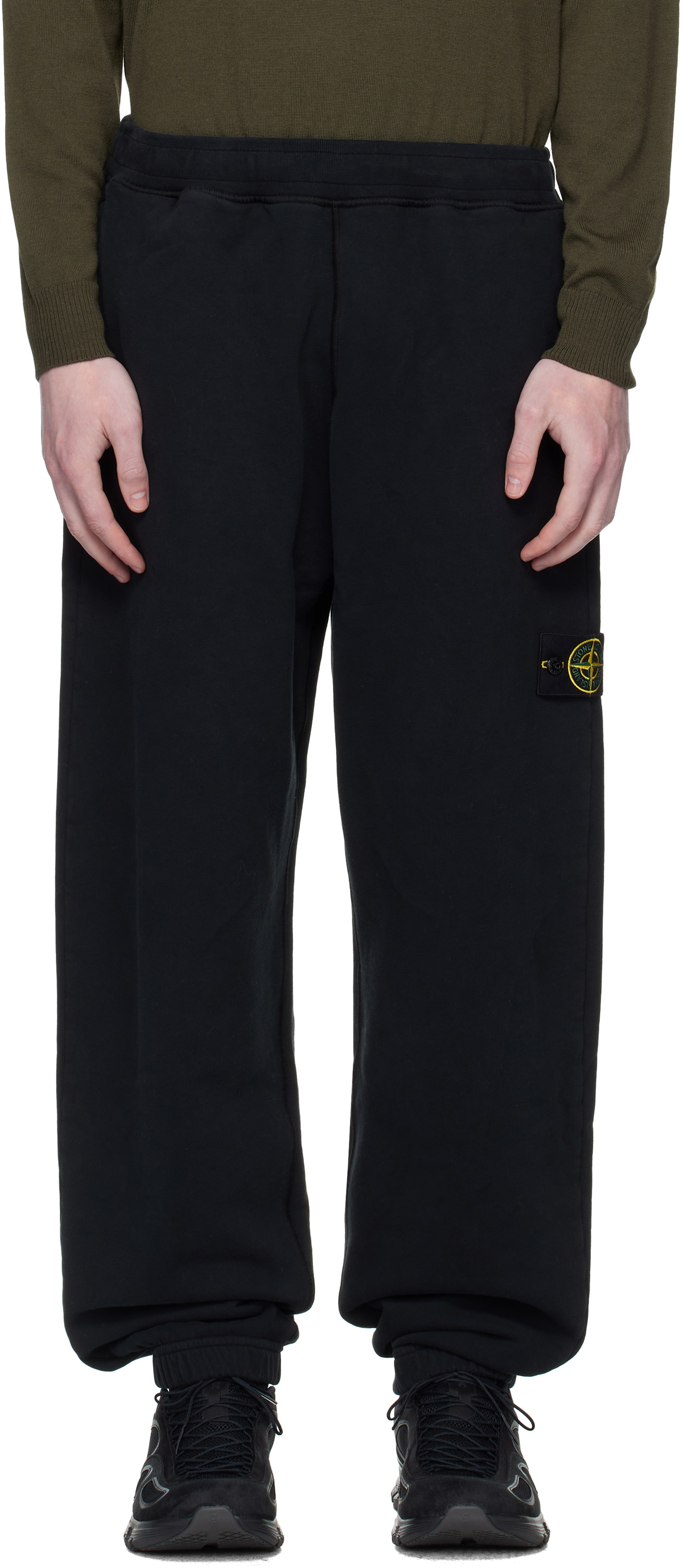 Stone Island Navy 6200003 Brushed Organic Cotton Fleece