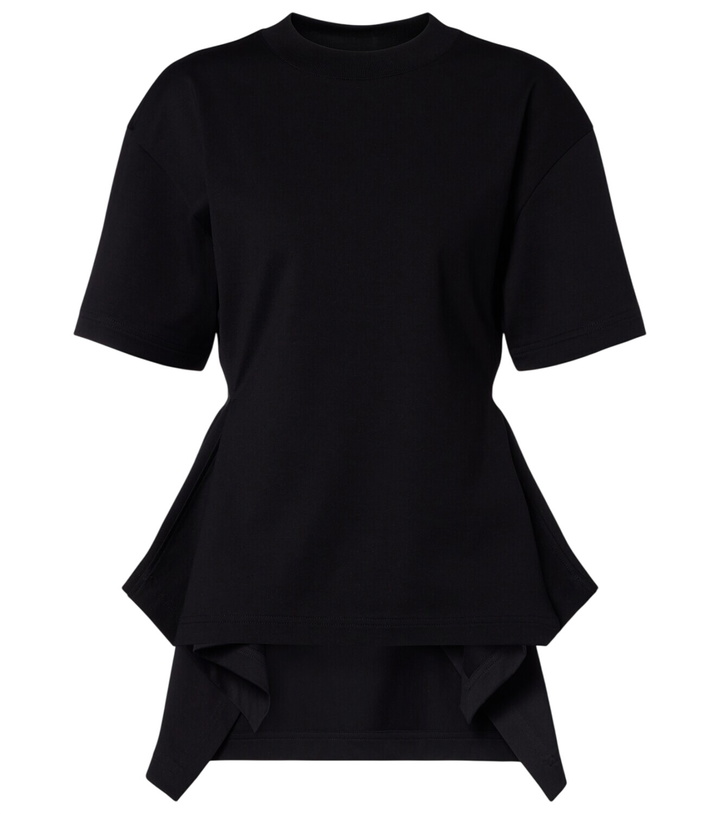 Photo: Alaïa Peplum cotton jersey T-shirt