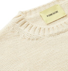 De Bonne Facture - Wool and Alpaca-Blend Sweater - Neutrals