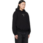 MM6 Maison Margiela Black Logo Hoodie