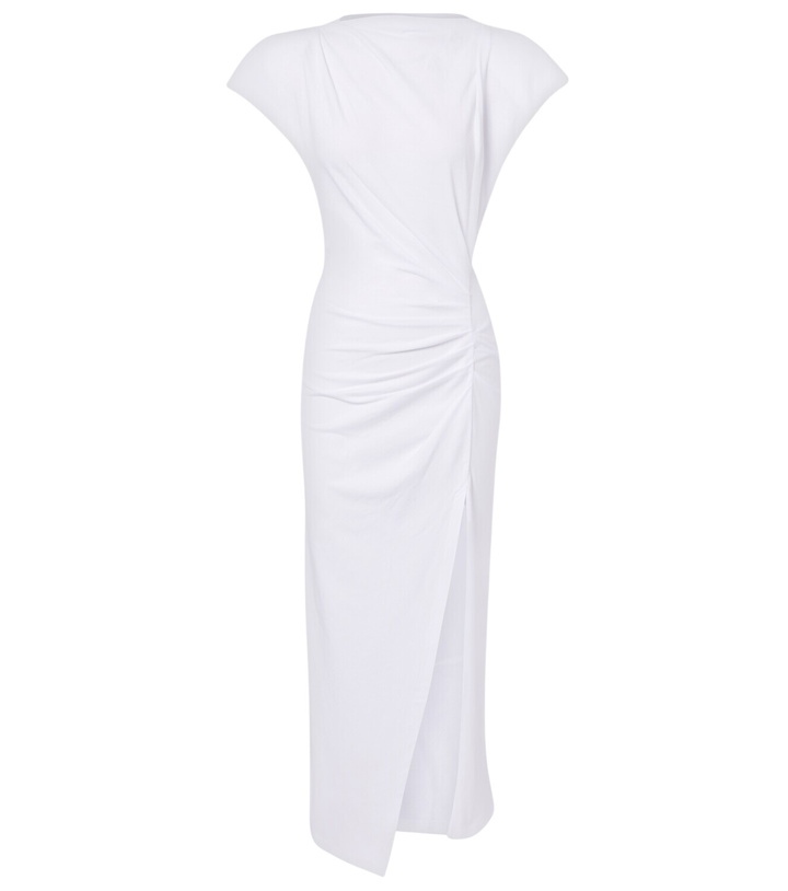 Photo: Isabel Marant Nadela gathered cotton jersey maxi dress