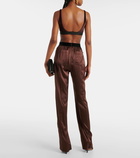 Tom Ford Velour bra top