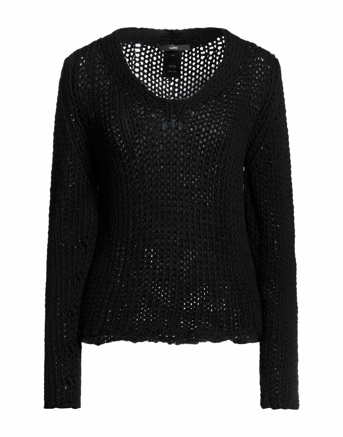 Sapio Womens Sweater in Black