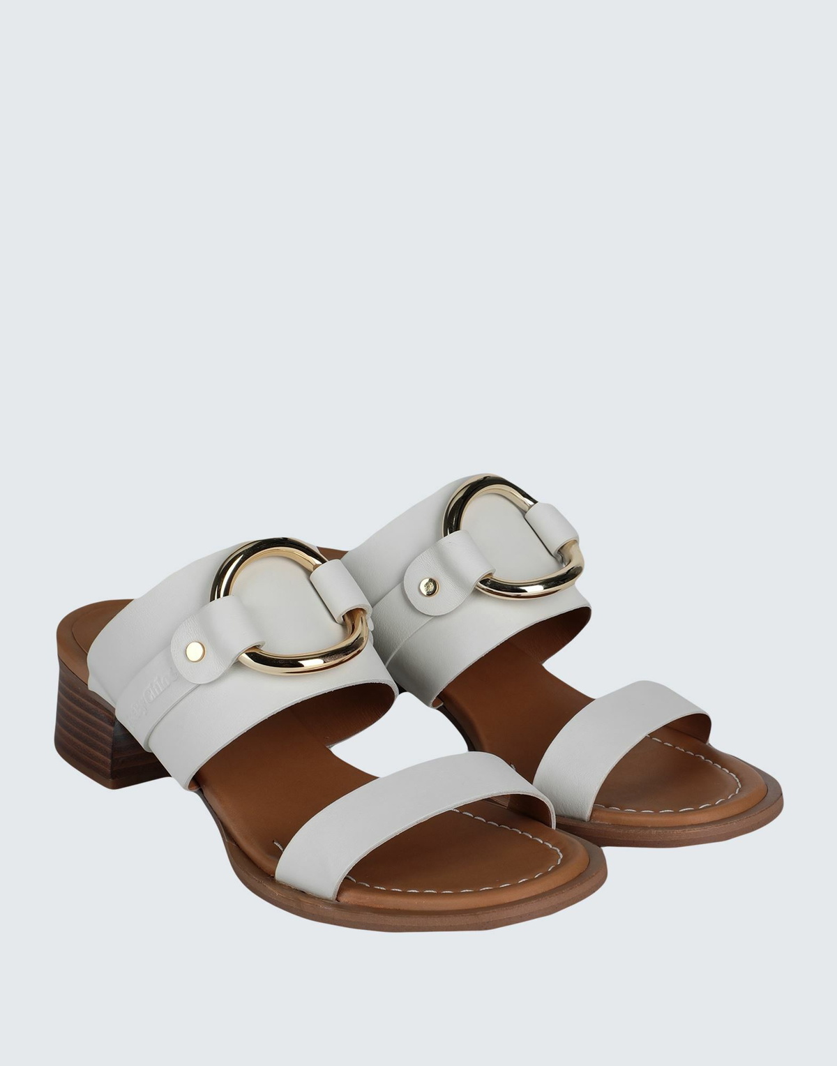See By Chloé Womens Sandals Ivory