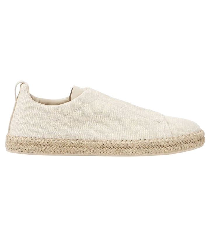 Photo: Zegna Triple Stitch slip-on shoes