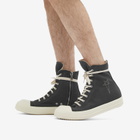 Rick Owens DRKSHDW Men's High Sneaks Sneakers in Dust/Pearl/Milk