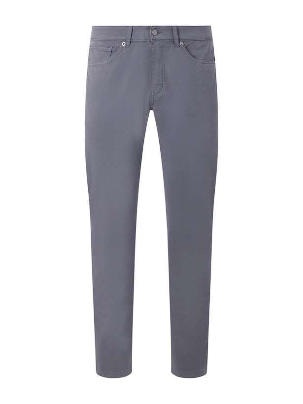 Photo: Peter Millar - Signature Straight-Leg Cotton-Blend Sateen Trousers - Gray