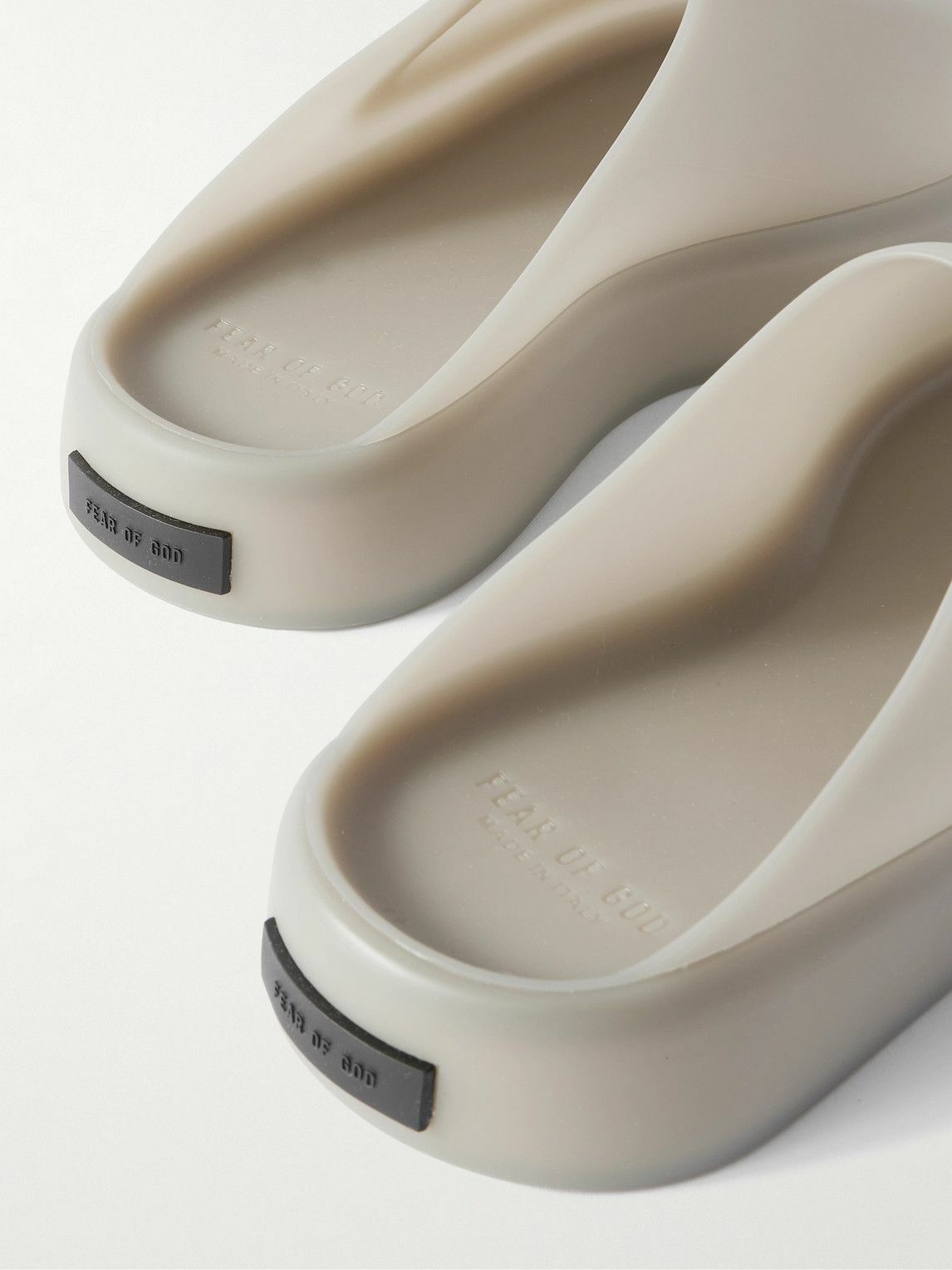 Fear of God - Rubber Slides - Gray