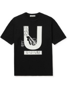 UNDERCOVER - Logo-Print Cotton-Jersey T-Shirt - Black - 1