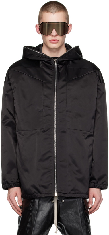 Photo: Rick Owens Black Hooded Jacket