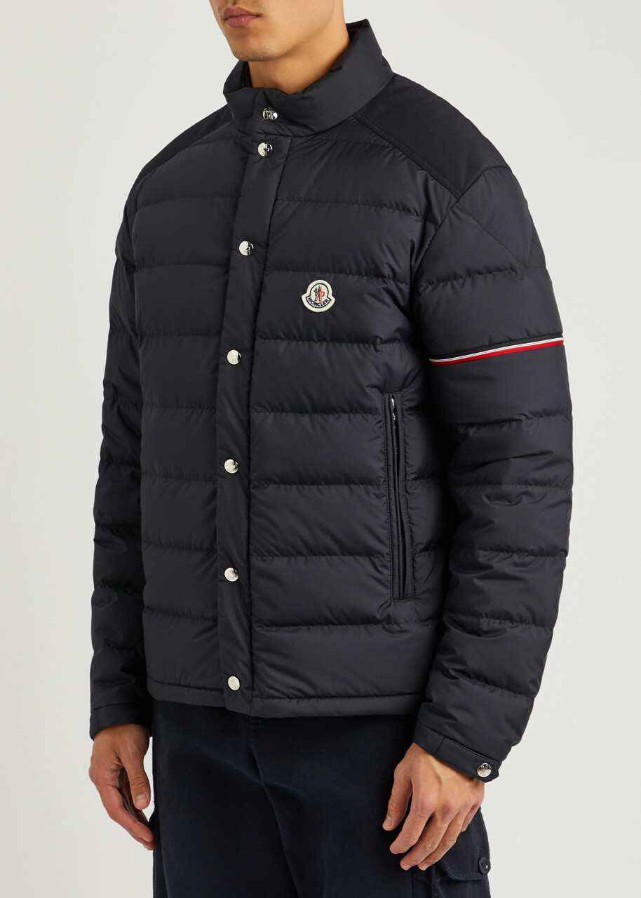 Moncler Colomb Quilted Shell Jacket Navy Moncler