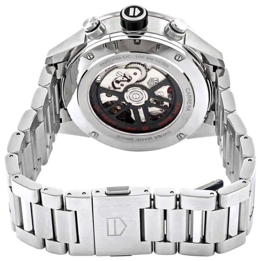 Tag Heuer Carrera Chronograph Automatic Batman Bezel Mens Watch CBG2A1Z.BA0658