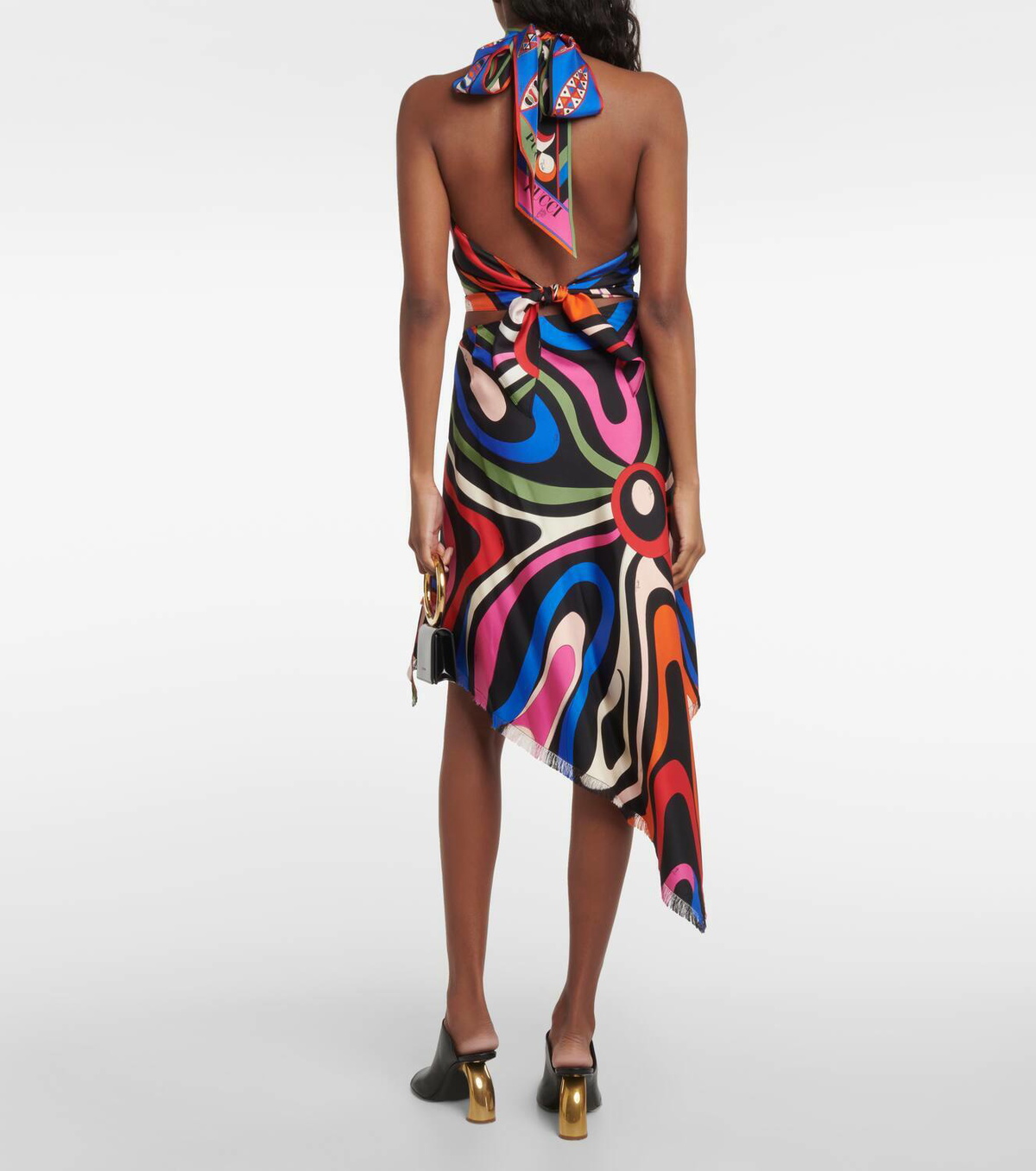 EMILIO PUCCI フラワーパターン ミニスカート　S EMILIO PUCCI フラワーパターン ミニスカート S エミリオプッチ