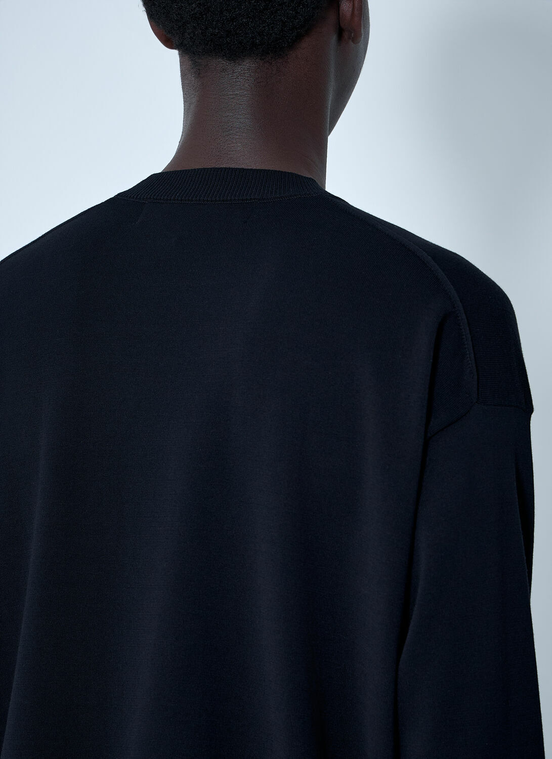 Comme des Garçons Homme Logo Print Cotton Sweater