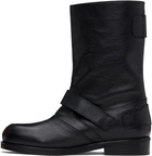 Stefan Cooke Black Pegasus Boots