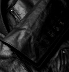 Rick Owens - Island Leather Jacket - Black
