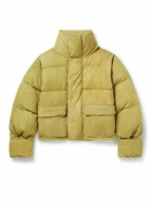Entire Studios - Quilted Shell Down Jacket - Yellow