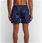 Paul Smith - Short-Length Printed Swim Shorts - Blue