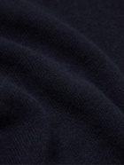 Mr P. - Knitted Raglan Cashmere Sweatshirt - Blue