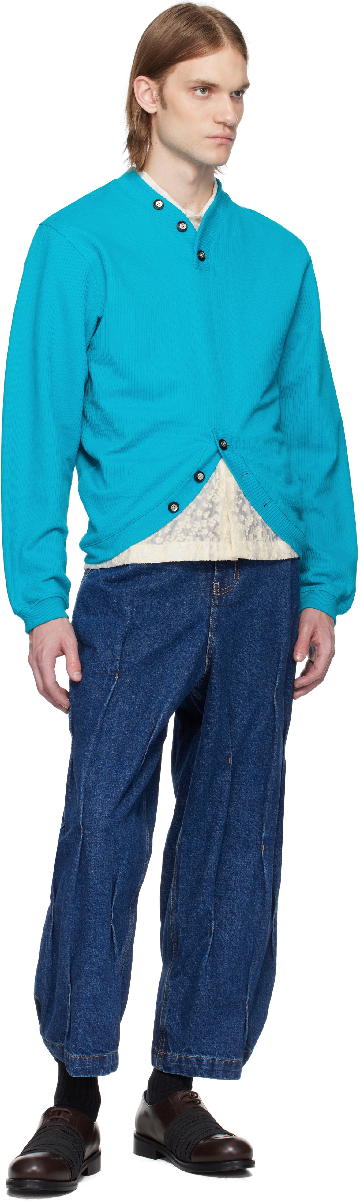 ADER error Blue Product. 33 Sweatshirt