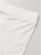 HANRO - Natural Function Stretch TENCEL Lyocell and Cotton-Blend Boxer Briefs - White